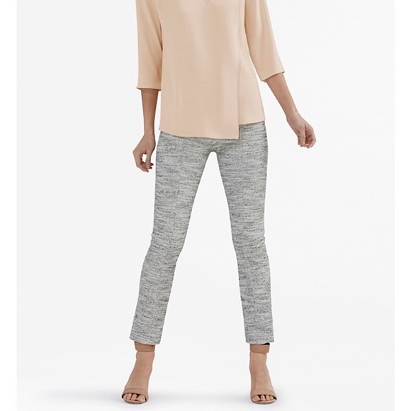MM Lafleur The Foster Pant Bouclé Black White